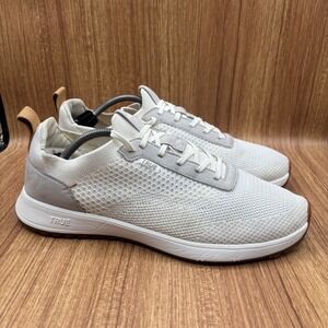 True Linkswear All Day Knit White Golf Shoes Mens 13 Spikeless Sneakers